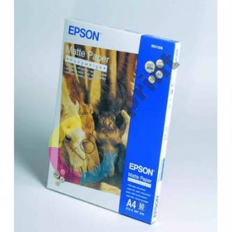 Epson Matte Paper Heavyweight, papír, matný, silný, bílý, Stylus Photo A4, 50 listů 1