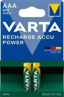 VARTA Recharge Accu Power AAA / HR03 NiMH 800 mAh 1,2 V, 2 ks – 56703