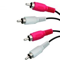 Audio Kabel cinch M 2x/cinch M 2x, 0,5 m