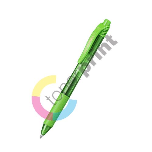 Pentel EnerGel BL107, kuličkové pero, světle zelené 4