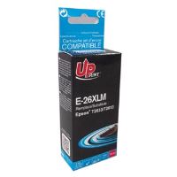Inkoustová cartridge Epson 26XL, C13T26334010, magenta, kompatibilní UPrint