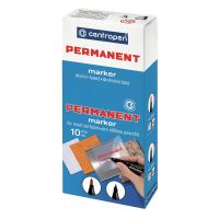 Popisovač Centropen 2836 Permanent černý | permanentní fix 2 mm (1)