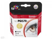 Kompatibilní cartridge Canon PGI-570PGBK XL, 0318C001, TB Print, černá, PIXMA MG5750 Kompatibilní cartridge Canon PGI-570PGBK XL, 0318C001, TB Print, černá, PIXMA MG5750