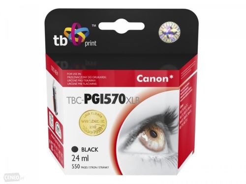 Kompatibilní cartridge Canon PGI-570PGBK XL, 0318C001, TB Print, černá, PIXMA MG5750