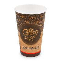 Kelímek papírový Coffee to go 510 ml, průměr 90 mm - 50 ks