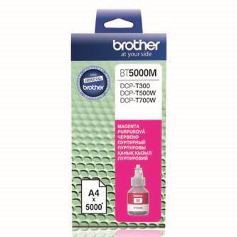 Originální inkoust Brother BT-5000M, Magenta, 5000 stran