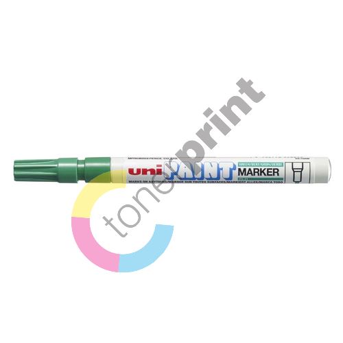 Uni Paint Fine lakový popisovač PX-21, 0,8-1,2 mm, zelený 1