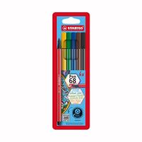 Fixy STABILO Pen 68, 1mm, 6 barev (1)