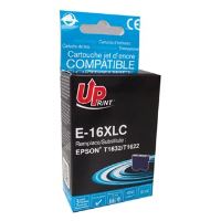 Inkoustová cartridge Epson 16XL, C13T16324010, cyan, kompatibilní UPrint