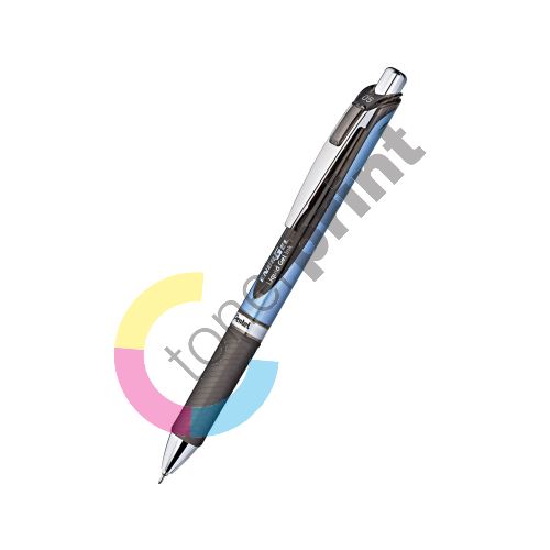 Pentel EnerGel BLN75, gelové pero, černé 1
