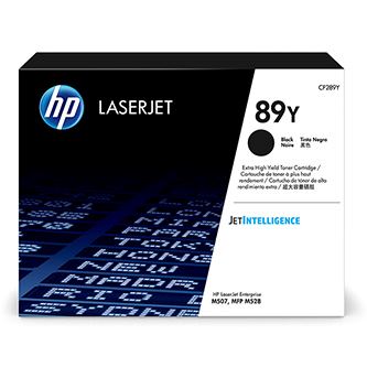 Toner HP CF289Y, LaserJet Enterprise M507, black, 89Y, originál