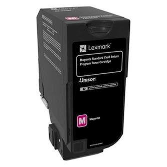 Toner Lexmark 74C20M0, CS720de, CS725de, CX725de, return, magenta, originál