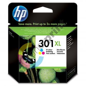 HP originální ink CH564EE, HP 301XL, color, blistr, 300str., HP HP Deskjet 1000, 1050, 205