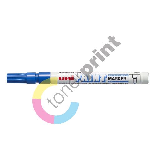 Uni Paint Fine lakový popisovač PX-21, 0,8-1,2 mm, modrý 1
