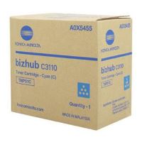 Toner Konica Minolta TNP-51C, Bizhub C3110, cyan, A0X5455, originál Toner Konica Minolta TNP-51C, Bizhub C3110, cyan, A0X5455, originál