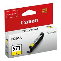 Inkoustová cartridge Canon CLI-571Y 0388C001, yellow, 7 ml, originál (1)