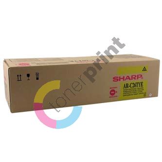 Toner Sharp AR-Y26TCE, žlutý, originál 1