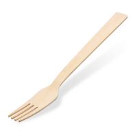 Wimex - bambusová vidlička 17 cm - 100 ks