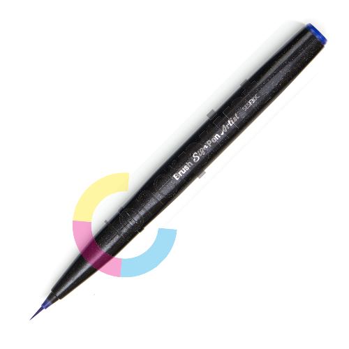 Pentel Sign Pen Artist SESF30C, barevný štěteček, modrý 1