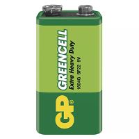 9V baterie GP Greencell 1604G / 6F22, zinkochloridová 9 V, 1 ks (1)