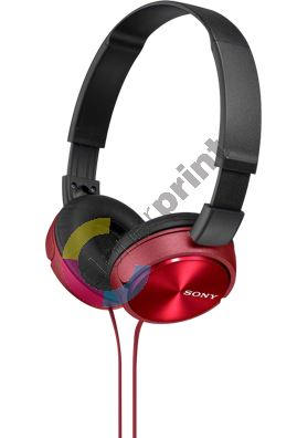 Sony sluchátka MDR-ZX310, červené 1