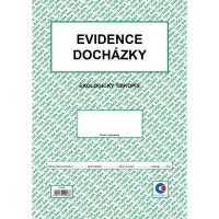 Evidence docházky A4 ET-407 /10 listů