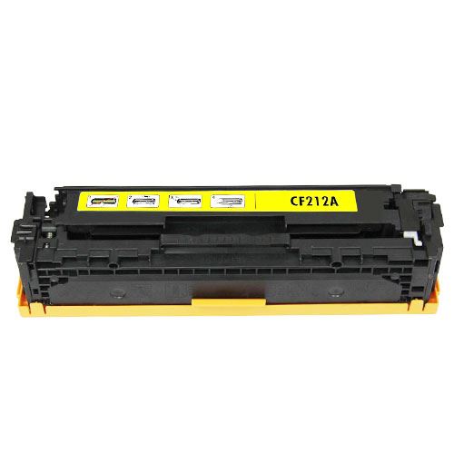 Toner HP CF212A, yellow, 131A, MP print 1