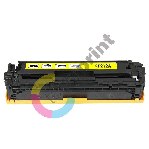 Toner HP CF212A, yellow, 131A, MP print 1