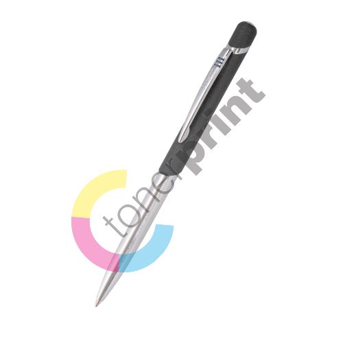 Kuličkové pero Luxor Gemini, černo-stříbrné 1