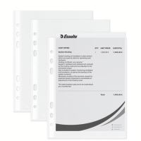 Závěsné kapsy Esselte Economy A5, PP 43 µm, embosované, čiré, 100 ks (7)