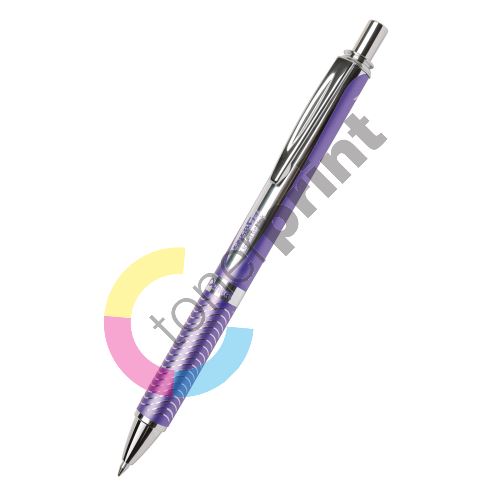 Pentel EnerGel BL407, gelové pero, fialové 1