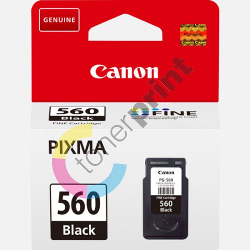 Cartridge Canon PG-560, 3713C001, black, originál 1