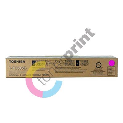 Toner Toshiba T-FC505EM, magenta, 6AJ00000143, originál 1