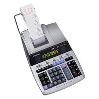 Canon Kalkulačka MP1211-LTSC, stříbrná, stolní s tiskem, dvanáctimístná, napájení ze sít (1)