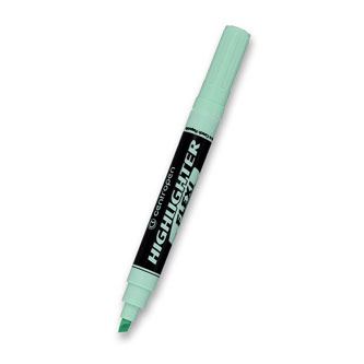 Zvýrazňovač Centropen 8542 Highlighter Flexi Soft, pastelově zelený