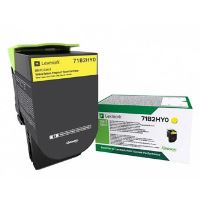Toner Lexmark 71B2HY0, CS417dn, CS517de, CX417de, CX517, yellow, originál Toner Lexmark 71B2HY0, CS417dn, CS517de, CX417de, CX517, yellow, originál