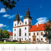 Nástěnný kalendář - Křížem krážem Českou republikou 2027 (kalendář na zeď Česko) (5)