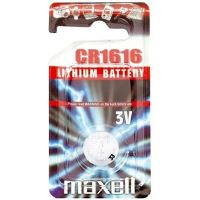 Knoflíková baterie Maxell CR1616 / DL1616 / ECR1616, lithiová 3 V, 55 mAh, 1 ks (1)