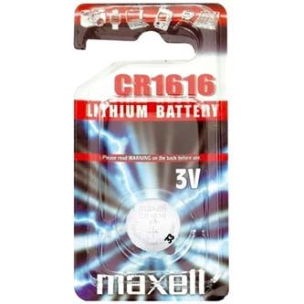 Knoflíková baterie Maxell CR1616 / DL1616 / ECR1616, lithiová 3 V, 55 mAh, 1 ks