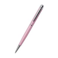 Kuličkové pero Art Crystella Lily Pen, růžová s bílými krystaly Swarovski, 13cm