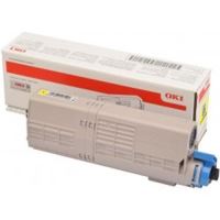 Toner OKI 46490605, C532, MC573, yellow, originál (1)