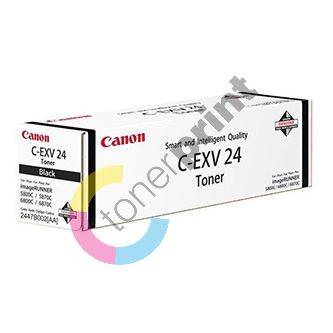 Toner Canon CEXV24Bk, IR 5800, 5870, černý, 2447B002 originál