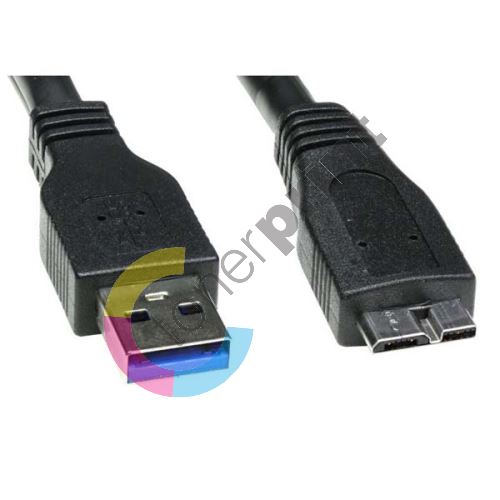 USB kabel (3.0), A-micro(B), M/M, 2m, No Name, blistr 1