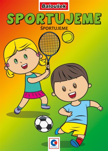 Omalovánka A5, Sportujeme