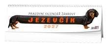 Stolní kalendář - Pracovní kalendář žánrový - Jezevčík 2027