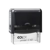 Razítko COLOP Printer C40 1524000, 59 × 23 mm, černá poduška