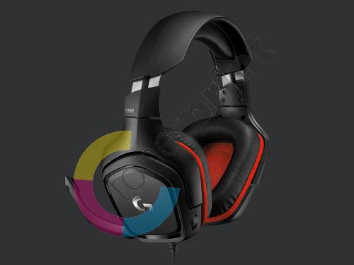 Náhlavní sada Logitech G332 Leatheratte - gaming headset 1