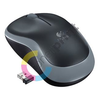 Myš Logitech Wireless Mouse M185 nano, šedá