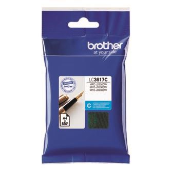 Inkoustová cartridge Brother LC-3617C, MFC-J2330DW, Cyan, originál