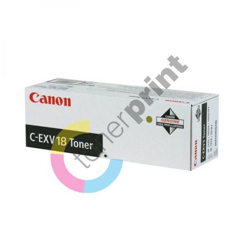 Toner Canon CEXV18, black, originál 1